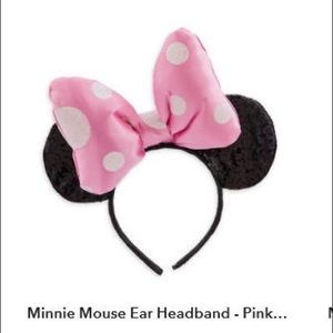 Minnie Mouse Pink bow ears